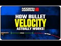 Bullet velocity isnt what you think in call of duty