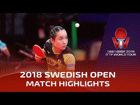 Mima Ito vs Zhu Yuling I 2018 ITTF Swedish Open Highlights (Final)