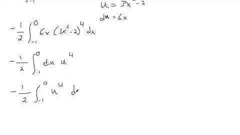 Use substitution to evaluate a definite integral with the power rule