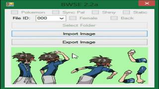 pic Pokemon Gen 5 Back Sprites battle sprite editing tutorial quick