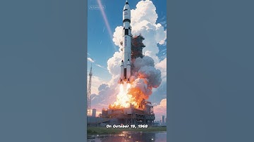 The mission that made the Moon possible Apollo 7 launched on this day in 1968 #shorts