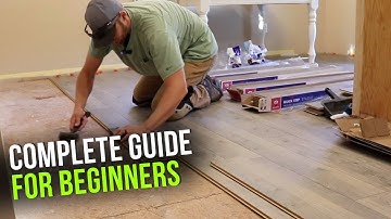 Installing Laminate Flooring for BEGINNERS | Full DIY Guide