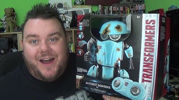 Transformers The Last Knight Autobot Squeaks Remote Control Toy Unboxing Review
