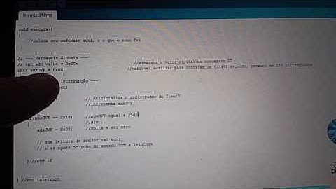 Interrupção do Arduino (ISR) #7