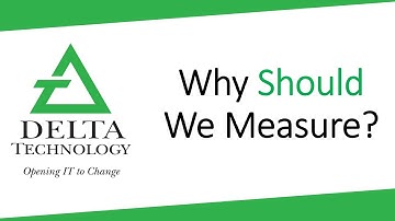 Why Should We Measure? - FREE clip from "Managing IT: Metrics & Measurements"