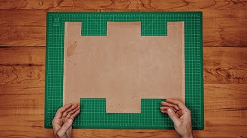 How to make a leather dopp kit. Proven classic design by olpr. Leather