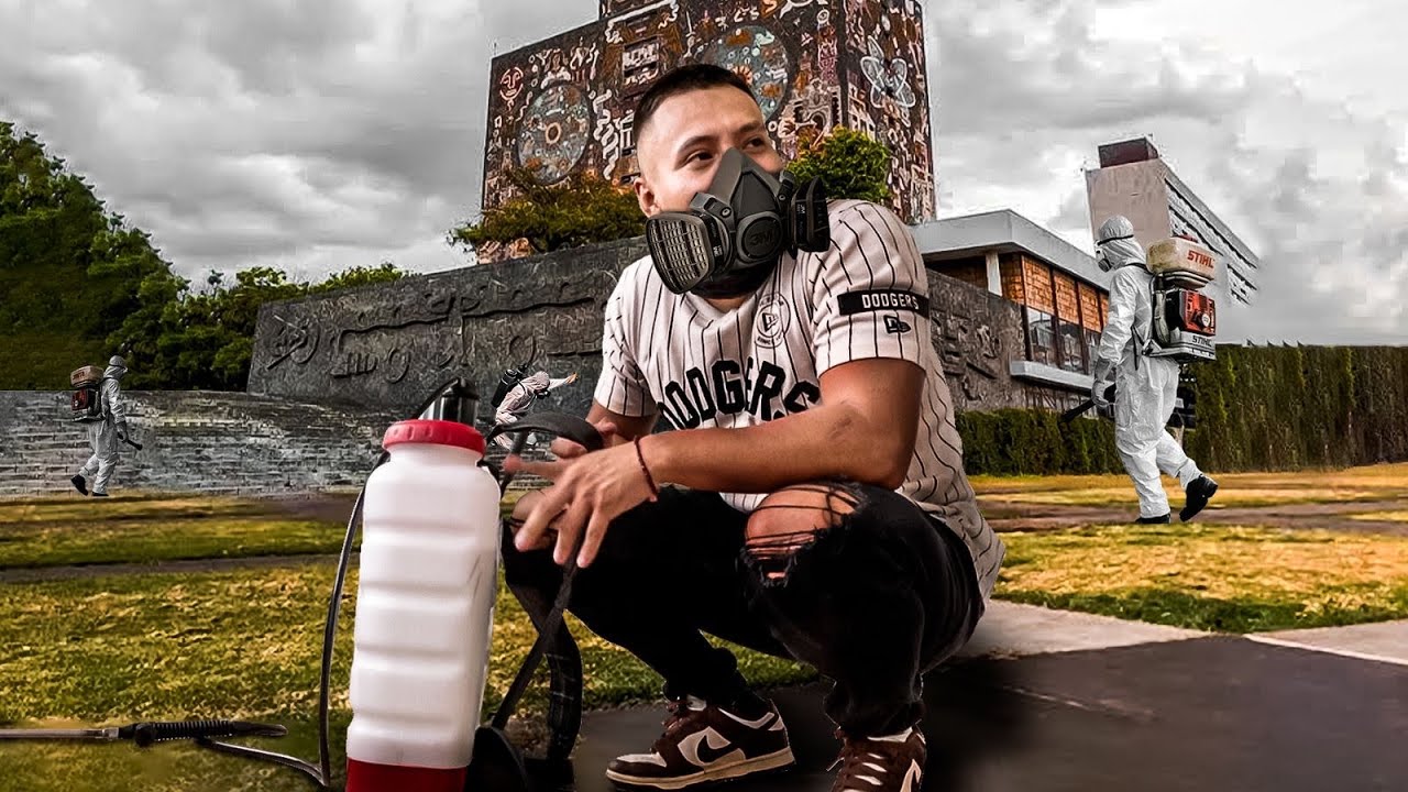 Fuimos a Fumigar 🪳 en la UNAM | Salió muy mal 🚫