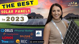 THE BEST SOLAR PANELS IN 2024