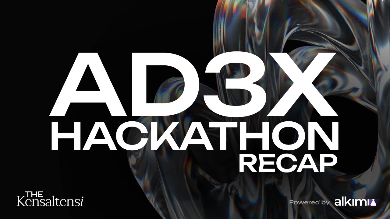 AD3X Hackathon Recap - YouTube