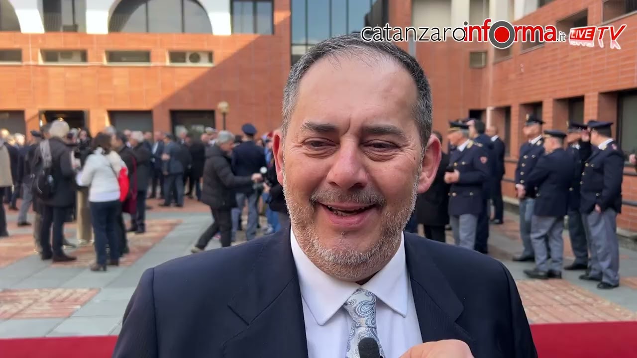 Intitolazione sede FSP a Benito Scarfone con capo della Polizia Pisani e sottosegretario Ferro