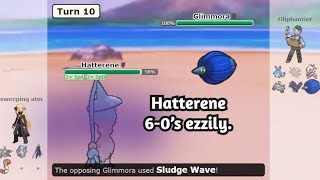 HATTERENE SWEEEP IN FORTEMONS ON POKEMON SHOWDOWN !!