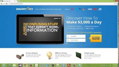 Binary Key Scam - Lies