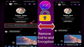 How to Turn Off End to End Encryption in Messenger 2024 | Remove End to End Encryption on Messenger