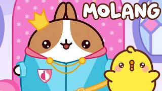 Molang 🐹 Kral Sikildi 👑 Çocuklar İçin Çizgi Filmler ✨ Super Toons Tv Animasyon