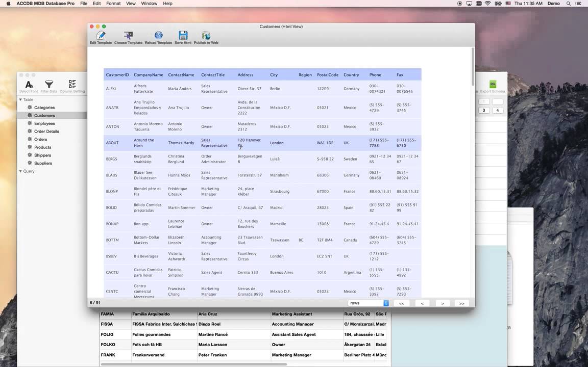 database program for mac and windows