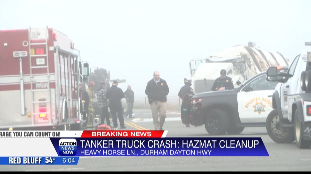 Diesel Exhaust Fluid spill cleanup ongoing after tanker crash in Butte ...