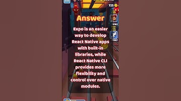 React-Native Interview Question 38: What is the difference between Expo and React Native CLI?