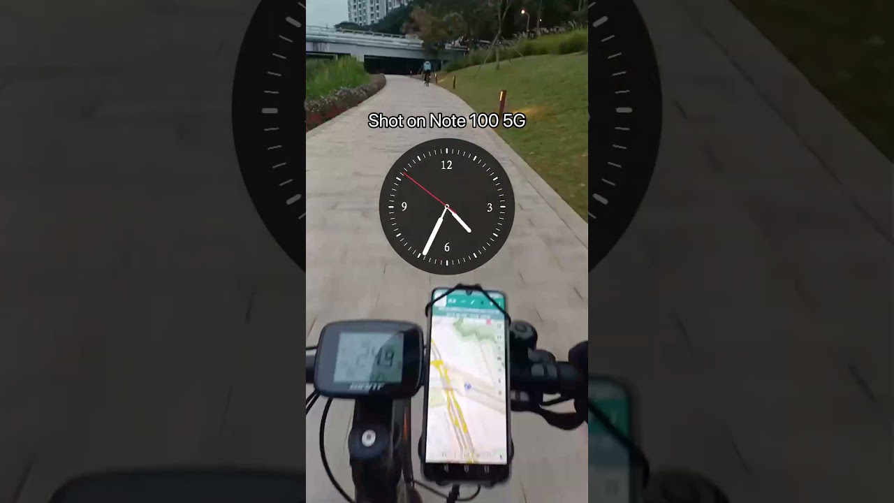 UMIDIGI phone will record your cycling journeys for hours on end.