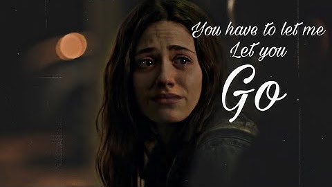 Sad multifandom- you have to let me let you go