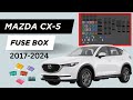 Mazda CX 5 Fuse Box Diagram Location 2017 2024 