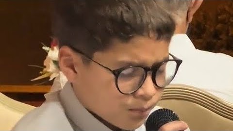قراءة رائعة ماشاء الله للقارئ الطفل ايمن الشريفي ❤️