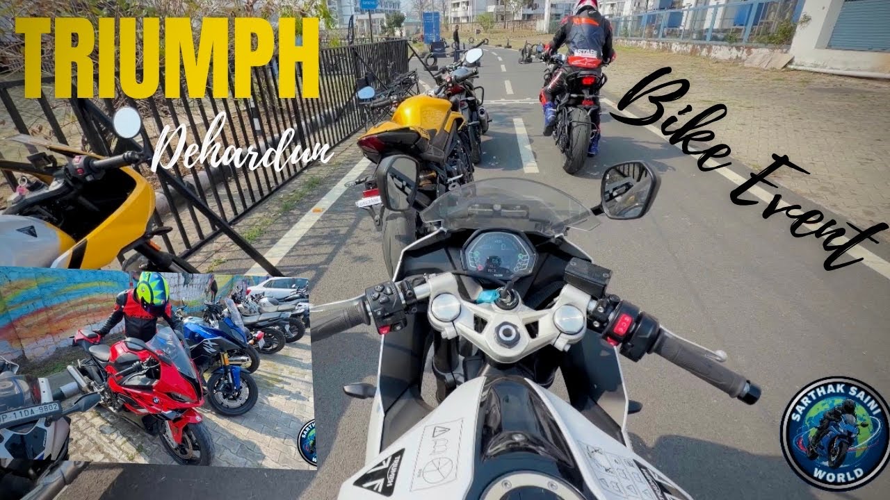 Triumph Dehradun Ride Event | Superbike Lovers ka Dream Day 😍🔥