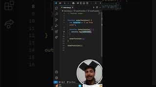 Javascript Interview Question Lexical scope #interview #coding #job