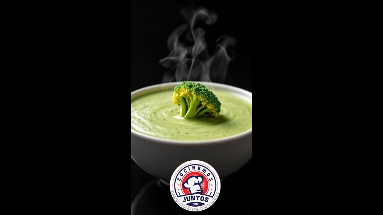 Así Se Hace la Mejor Crema de Brócoli en Casa