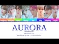 ATEEZ - AURORA(Japanese Version) Colour Coded Lyrics - JPN/ROM/ENG