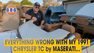 1991 Chrysler TC by Maserati...  and all of it's quirks.... by Grease Belly Garage 532 views 2 months ago 19 minutes