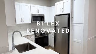 B1 Lex Renovated Floor Plan