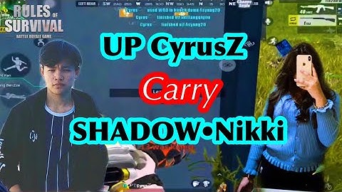 CyrusZ Gaming Carry Nikki | Rules of Survival