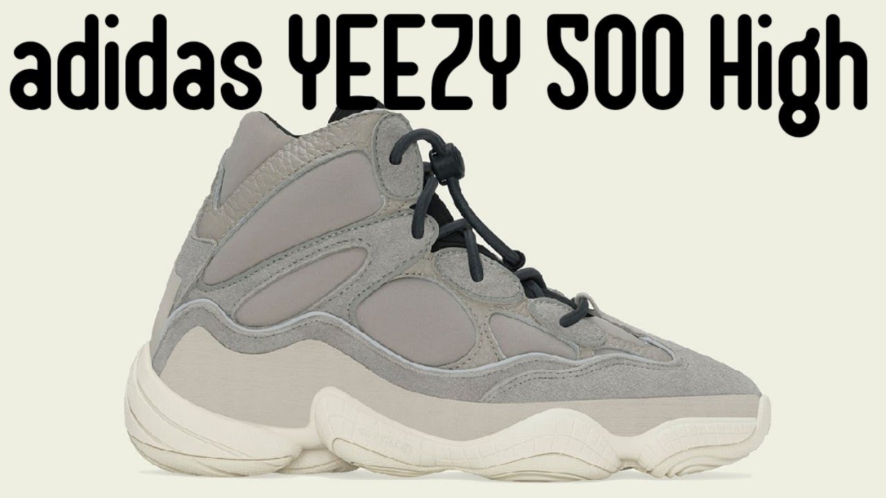 adidas YEEZY 500 High “Mist Stone" | Release Date: October 11, 2021