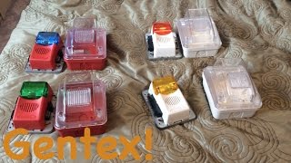 Famous Showing & Testing my Gentex Weatherproof Mass Notification Alarms Profile