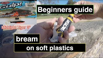 How to catch BREAM with SOFT PLASTICS, the basics 2018