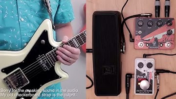 EHX Dual Expression - Unboxing and Demo.