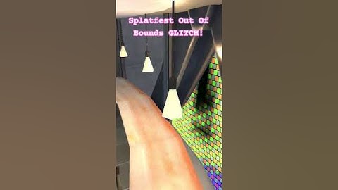 out of bounds splatfest glitch! Splatoon 3