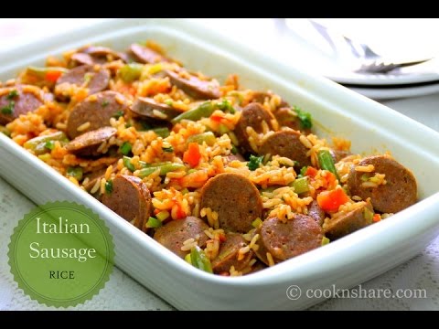 savory-italian-sausage-rice