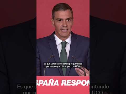 SÁNCHEZ: 'No hay