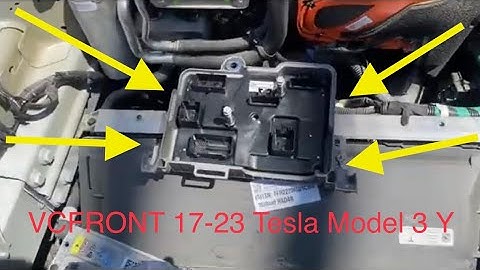 VCFRONT Replacement Tesla Model 3 Y 2017-2023 How To Remove VC Front