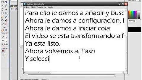 Flash8 Transformar videos a formato flash e importarlos