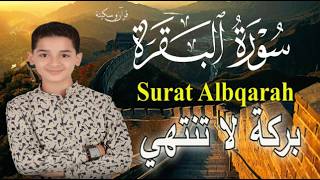 سورة البقرة كاملة || لطرد الشياطين وتحصين المنزل || الطفل القارئ عبدالله شعبان ||  Surat Al Baqarah