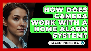 How Does Camera Work With A Home Alarm System? - SecurityFirstCorp.com