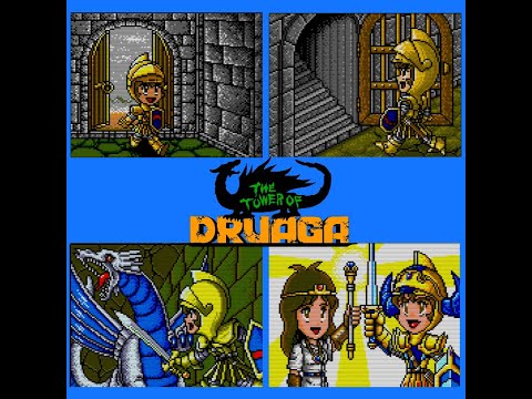 The Tower of Druaga / ドルアーガの塔 (PC Engine) - Normal Mode Full Playthrough (1440p 60fps)