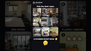 Pick the Best Room! 🏠 Which One Would You Choose? 🤔 #Shorts