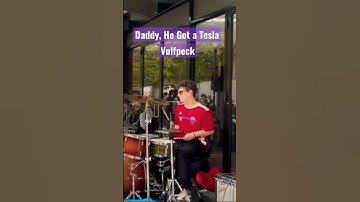 Thumbnail of Daddy, He Got a Tesla by Vulfpeck - Ash vs Drums #vulfpeck #tesla #song