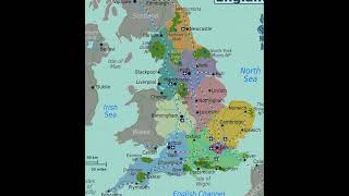 map of England