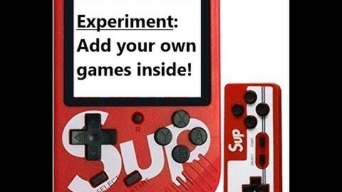 Adding games to Sup Game Box 400-in-1!