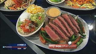 Fajitas with Sunrise Sauce