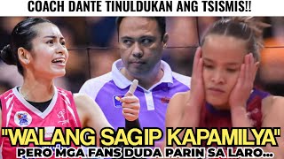 COACH DANTE ALINSUNURIN TINULDUKAN NA ANG TSISMIS PATUNGKOL SA SAGIP KAPAMILYA!!WALANG BIGAYAN GAME!